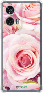 Силикон с усиленными углами чехол Розы для Motorola Edge 50 Fusion - 525sp-3748 изображение 