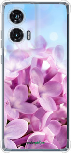 Силикон с усиленными углами чехол Сирень для Motorola Edge 50 Fusion - 527sp-3748 изображение 