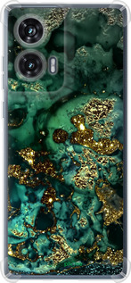 Силикон с усиленными углами чехол 'Мрамор золото богатство' для Motorola Edge 50 Fusion изображение 7