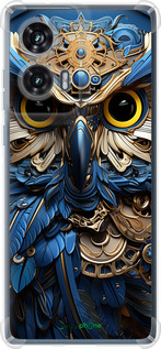 Силикон с усиленными углами чехол Сова v2 для Motorola Edge 50 Fusion - 5649sp-3748 изображение 