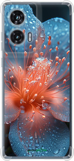 Силикон с усиленными углами чехол Роса на цветке для Motorola Edge 50 Fusion - 6039sp-3748 изображение 