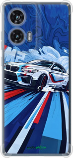 Силикон с усиленными углами чехол БМВ для Motorola Edge 50 Fusion - 6292sp-3748 изображение 