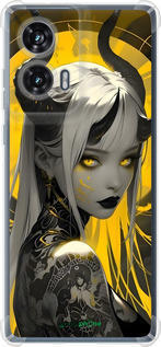 Силикон с усиленными углами чехол Аниме демон 2 для Motorola Edge 50 Fusion - 6309sp-3748 изображение 