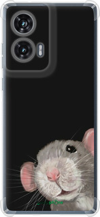 Силикон с усиленными углами чехол The Peeking Rat для Motorola Edge 50 Fusion - 6442sp-3748 изображение 