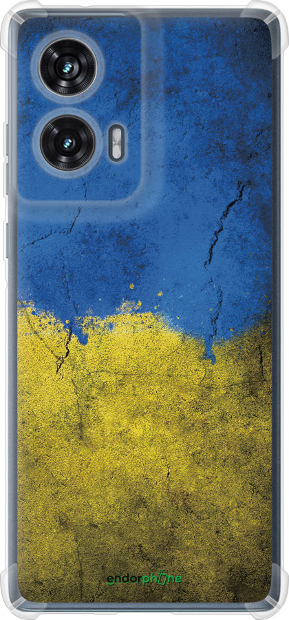 Силикон с усиленными углами чехол Флаг Украины 2 для Motorola Edge 50 Fusion - 401sp-3748 изображение 