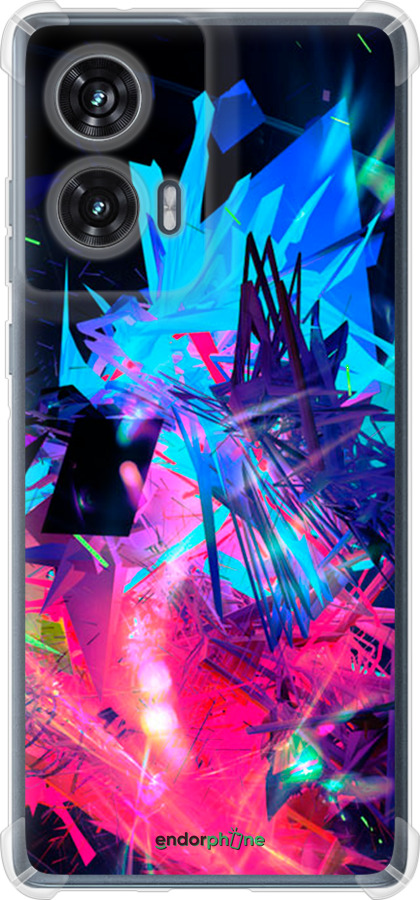 Силикон с усиленными углами чехол Абстрактный чехол для Motorola Edge 50 Fusion - 4681sp-3748 изображение 
