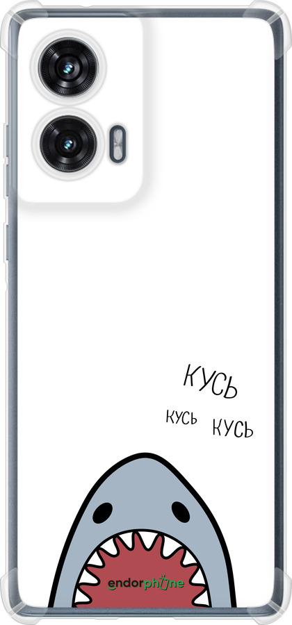 Силикон с усиленными углами чехол Акула для Motorola Edge 50 Fusion - 4870sp-3748 изображение 
