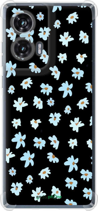 Силикон с усиленными углами чехол Цветочный для Motorola Edge 50 Fusion - 4900sp-3748 изображение 