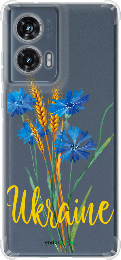 Силикон с усиленными углами чехол Ukraine v2 для Motorola Edge 50 Fusion - 5445sp-3748 изображение 