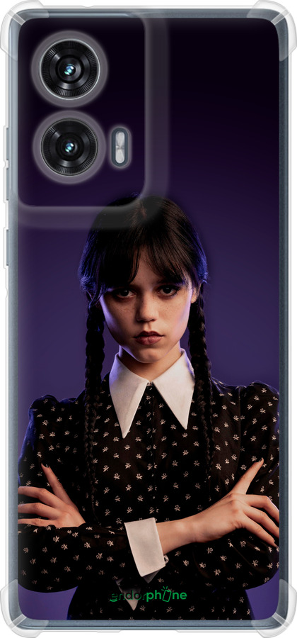 Силикон с усиленными углами чехол Wednesday v3 для Motorola Edge 50 Fusion - 5517sp-3748 изображение 