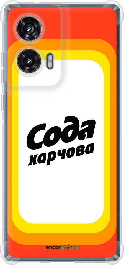 Силикон с усиленными углами чехол Сода UA для Motorola Edge 50 Fusion - 5639sp-3748 изображение 