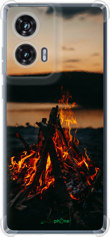 Силикон с усиленными углами чехол Огонь для Motorola Edge 50 Fusion - 6021sp-3748 изображение 