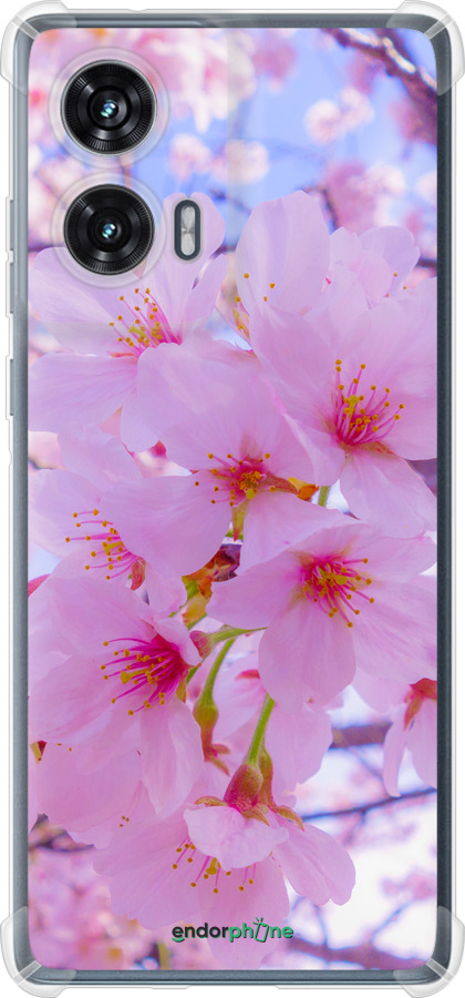 Силикон с усиленными углами чехол Сакура для Motorola Edge 50 Fusion - 6029sp-3748 изображение 