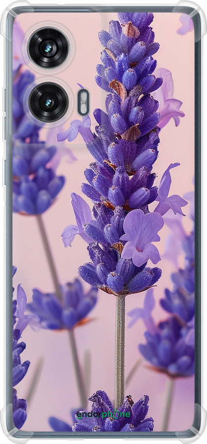 Силикон с усиленными углами чехол Лаванда для Motorola Edge 50 Fusion - 6037sp-3748 изображение 