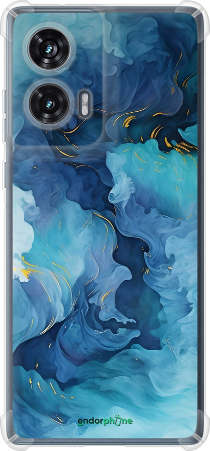 Силикон с усиленными углами чехол Акварель для Motorola Edge 50 Fusion - 6320sp-3748 изображение 