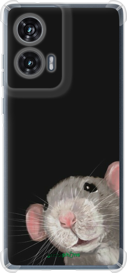 Силикон с усиленными углами чехол The Peeking Rat для Motorola Edge 50 Fusion - 6442sp-3748 изображение 