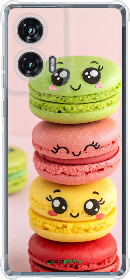 Силикон с усиленными углами чехол Печенье для Motorola Edge 50 Fusion - 6693sp-3748 изображение 