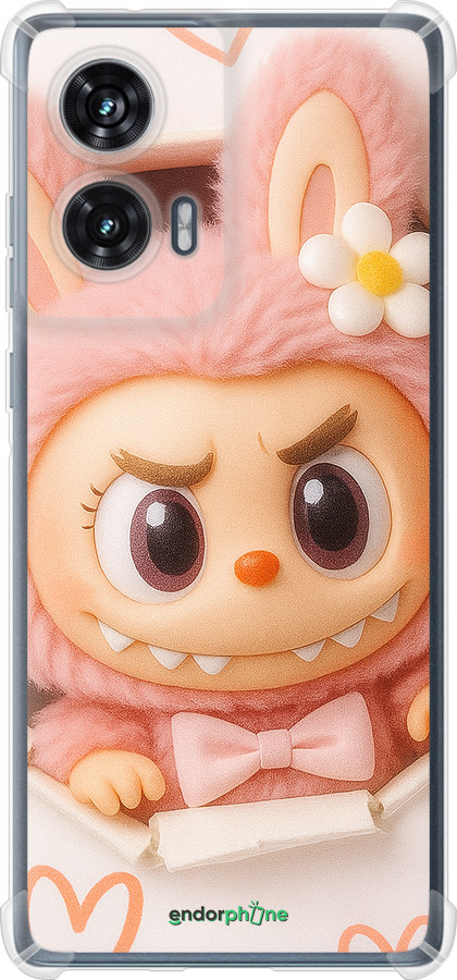Силикон с усиленными углами чехол Лабубу 2 для Motorola Edge 50 Fusion - 6710sp-3748 изображение 