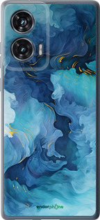Силиконовый чехол Акварель для Motorola Edge 50 Fusion - 6320u-3748 изображение 
