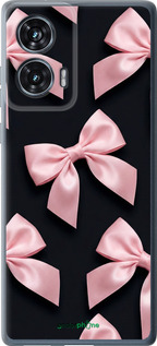Силиконовый чехол Coquette Ribbons Dark Coquette для Motorola Edge 50 Fusion - 6767u-3748 изображение 