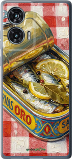 Силиконовый чехол Vintage Sardine Tin Phone для Motorola Edge 50 Fusion - 6772u-3748 изображение 