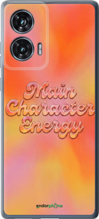 Силиконовый чехол Aura Gradient Main Character Energy Aesthetic Y2K для Motorola Edge 50 Fusion - 6783u-3748 изображение 