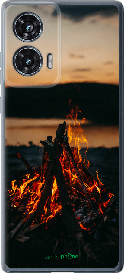 Силіконовий чехол Вогонь для Motorola Edge 50 Fusion - 6021u-3748 изображение 