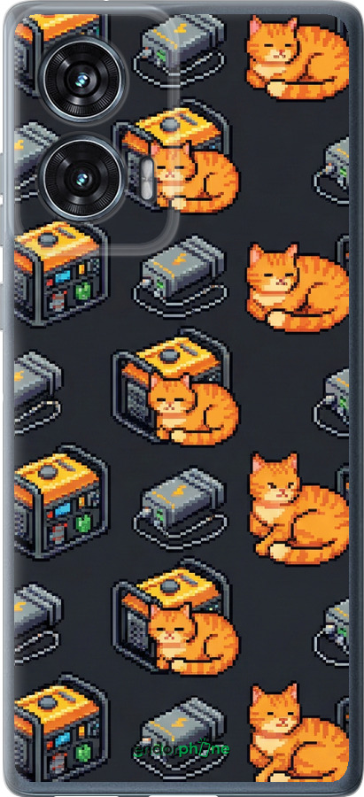 Силиконовый чехол Autonomous Zone для Motorola Edge 50 Fusion - 6771u-3748 изображение 