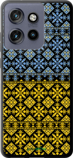 TPU чехол Жовто-блакитна вишиванка для Motorola Edge 50 Neo 5G - 1169b-3794 изображение 