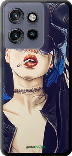 TPU чехол Девушка на стиле для Motorola Edge 50 Neo 5G - 4151b-3794 изображение 