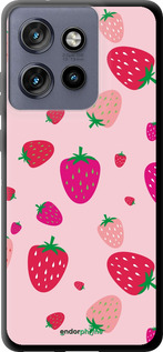 TPU чехол Клубнички для Motorola Edge 50 Neo 5G - 4332b-3794 изображение 