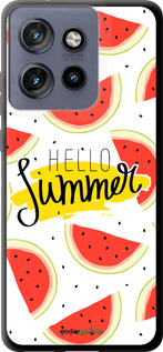 TPU чехол Hello Summer для Motorola Edge 50 Neo 5G - 4356b-3794 изображение 