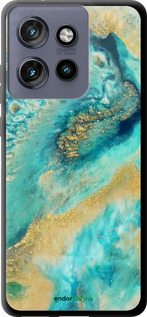 TPU чехол Green marble для Motorola Edge 50 Neo 5G - 4365b-3794 изображение 