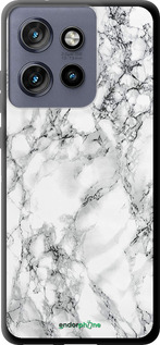 TPU чехол Мрамор белый для Motorola Edge 50 Neo 5G - 4480b-3794 изображение 