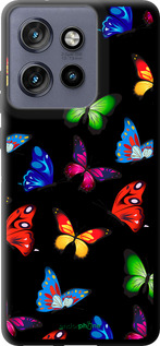 TPU чехол Красочные мотыльки для Motorola Edge 50 Neo 5G - 4761b-3794 изображение 
