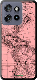 TPU чехол Карта для Motorola Edge 50 Neo 5G - 4794b-3794 изображение 