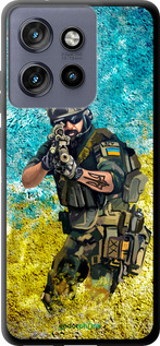 TPU чехол Воин ЗСУ для Motorola Edge 50 Neo 5G - 5311b-3794 изображение 