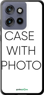 black TPU case case 'Photo case' for Motorola Edge 50 Neo 5G image 1