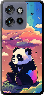 TPU чехол Панда в облаках для Motorola Edge 50 Neo 5G - 5585b-3794 изображение 