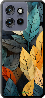 TPU чехол Кольорове листя для Motorola Edge 50 Neo 5G - 5644b-3794 изображение 