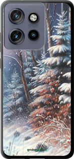 TPU чехол Зимний пейзаж для Motorola Edge 50 Neo 5G - 5814b-3794 изображение 