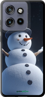 TPU чехол Сніговик для Motorola Edge 50 Neo 5G - 5826b-3794 изображение 
