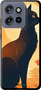 TPU чехол Черная кошка v2 для Motorola Edge 50 Neo 5G - 5830b-3794 изображение 