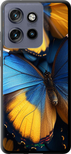 TPU чехол Жовто-блакитні метелики для Motorola Edge 50 Neo 5G - 6046b-3794 изображение 