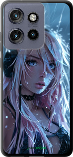 TPU чехол Неоновый дождь для Motorola Edge 50 Neo 5G - 6119b-3794 изображение 