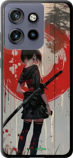 TPU чехол Сутінки воїна: Танок з катаною для Motorola Edge 50 Neo 5G - 6123b-3794 изображение 