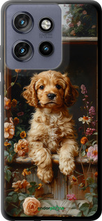 TPU чехол Щенок cocker spaniel для Motorola Edge 50 Neo 5G - 6136b-3794 изображение 