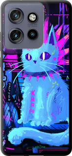 TPU чехол Кіт панк для Motorola Edge 50 Neo 5G - 6311b-3794 изображение 