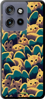TPU чехол С изображением кошек для Motorola Edge 50 Neo 5G - 6429b-3794 изображение 