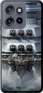 TPU чехол Лінкор, world of tanks, wargaming, військовий корабель для Motorola Edge 50 Neo 5G - 6453b-3794 изображение 
